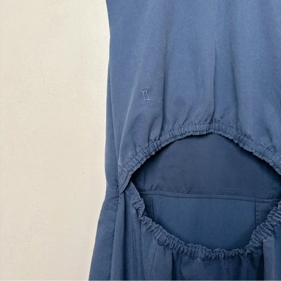 Kit And Ace Womens 10 Sublime Open Back Sleeveless Dress In Navy - Picture 13 of 16